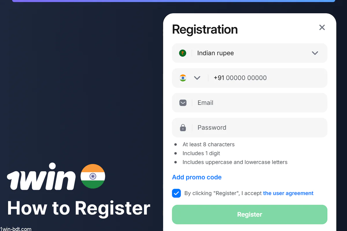 Step-by-step guide to 1win registration